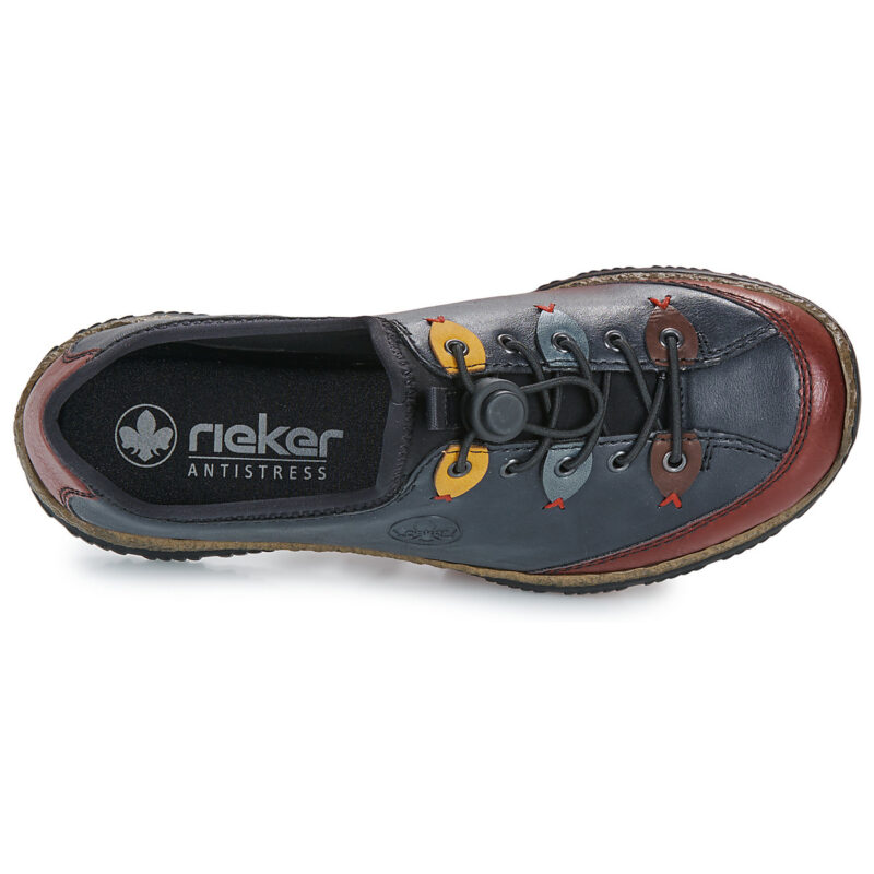 Rieker ENCORRA Blue Derby Women - 6