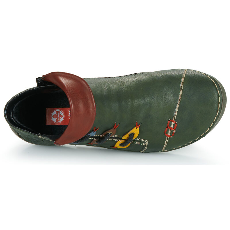 Rieker GIMMA Verde Derby Donna - 6