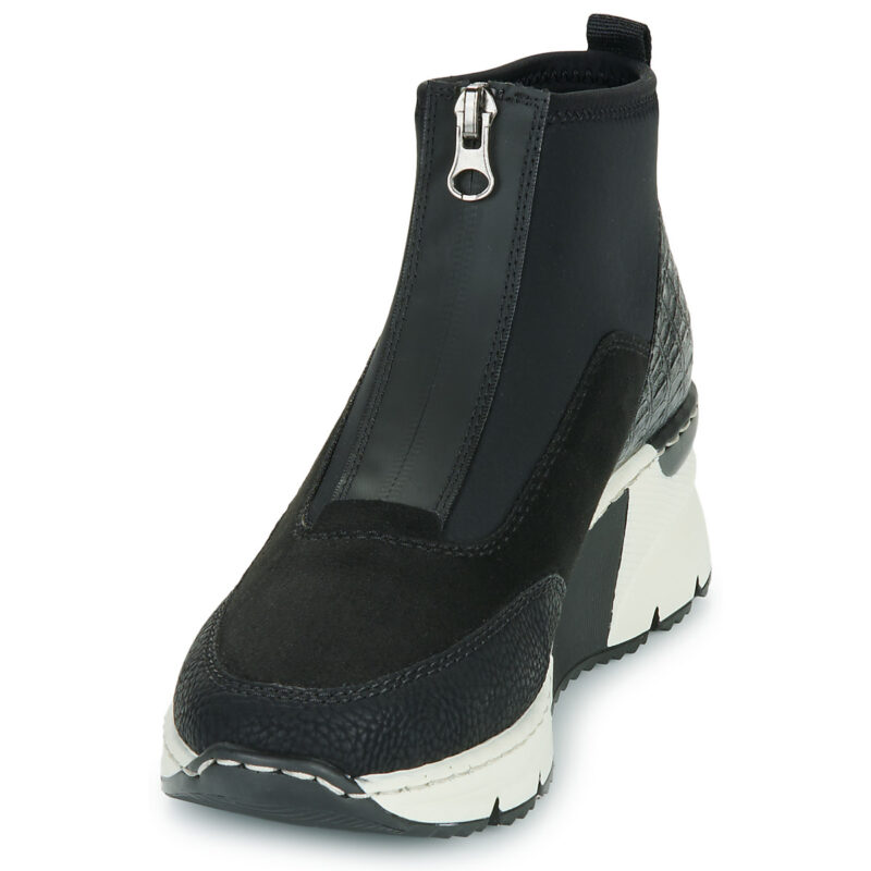 Rieker  MOLINDRA  Nero -  Sneakers alte Donna - 3