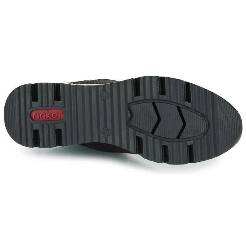 Rieker  MOLINDRA  Nero -  Sneakers alte Donna - 7