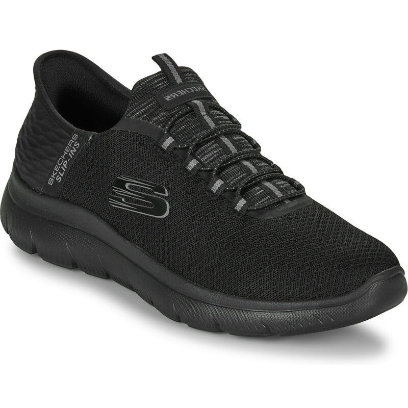 Skechers SPORT SLIP INS Noir Baskets Homme - 1
