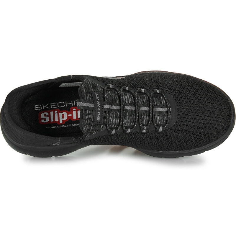 Skechers SPORT SLIP INS Noir Baskets Homme - 6