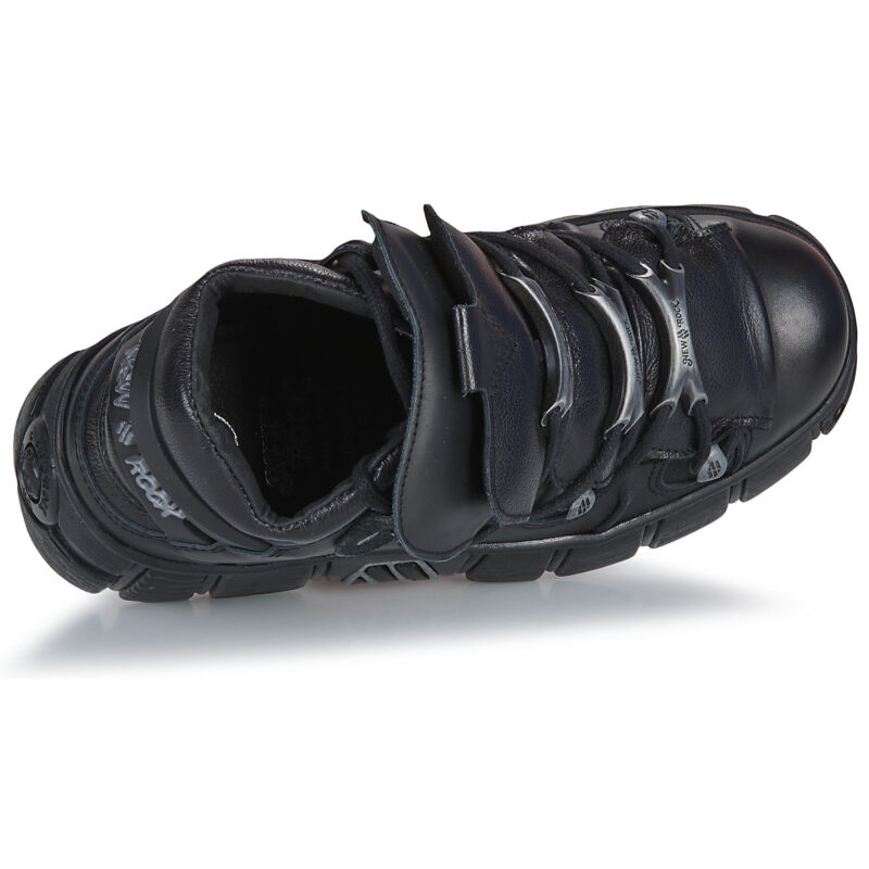 New Rock  BASANE  Nero -  Derby Donna - 6