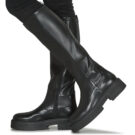 Geox D SPHERICA EC7 BOOTS Nero Stivali bassi Donna - 8