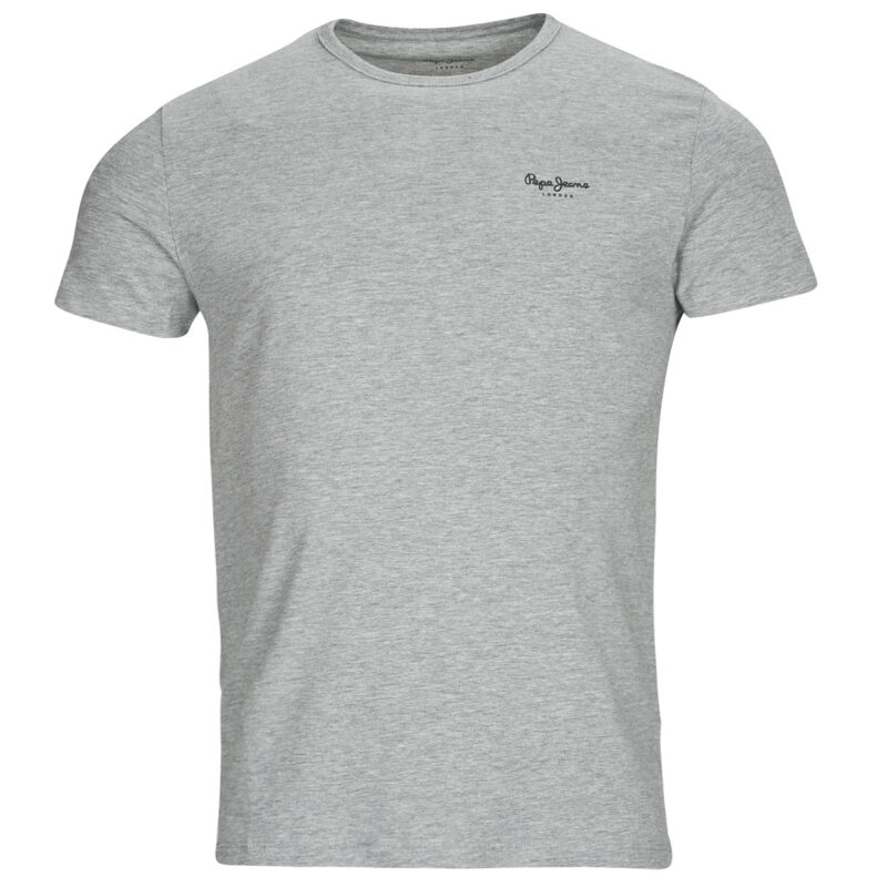 T-shirt Pepe jeans ORIGINAL BASIC 3 N Gris T-shirt manches courtes Homme - 1