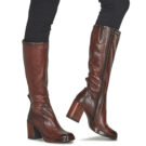 Mjus MICEALA HIGH Braun - Damenstiefel mit Absatz - 8