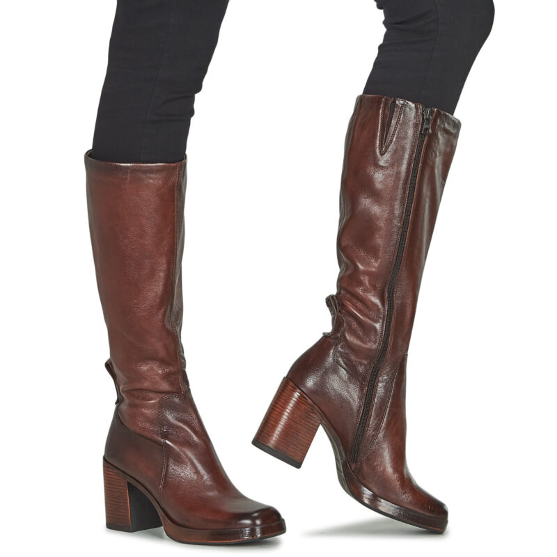 Mjus MICEALA HIGH Braun - Damenstiefel mit Absatz - 8