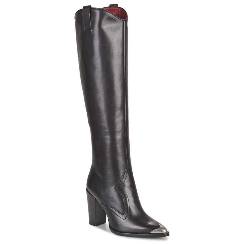 Bronx NEW-AMERICANA Schwarze Damen-Stiefel - Gr&ouml;&szlig;e 1