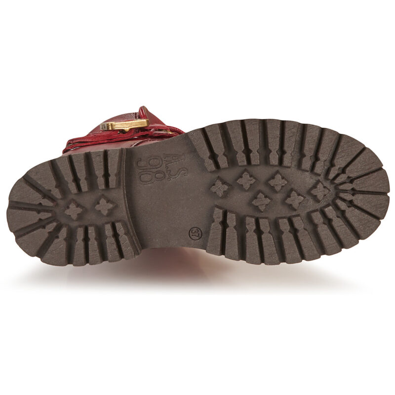 Airstep / AS98 DIBLA BUCKLE Rojo - Botines de mujer - 7