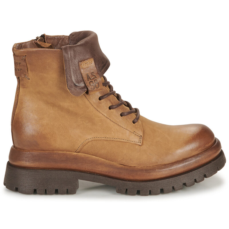Airstep / A.S.98 DIBLA LACE Braun - Damen Stiefeletten - 2