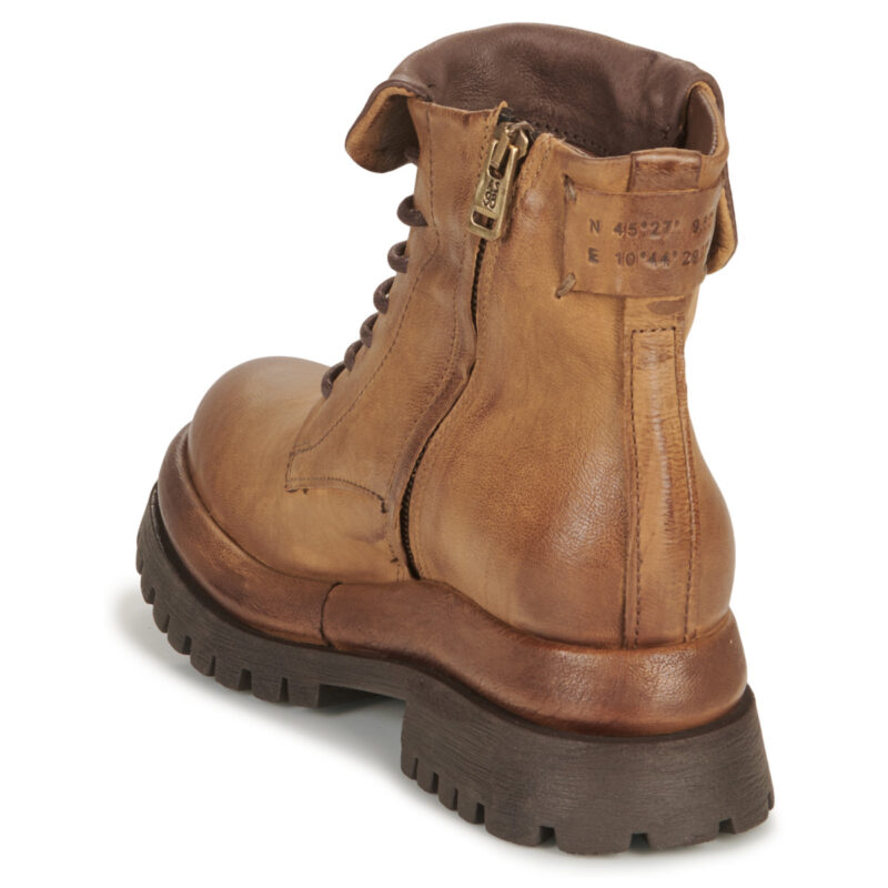 Airstep / A.S.98 DIBLA LACE Braun - Damen Stiefeletten - 5