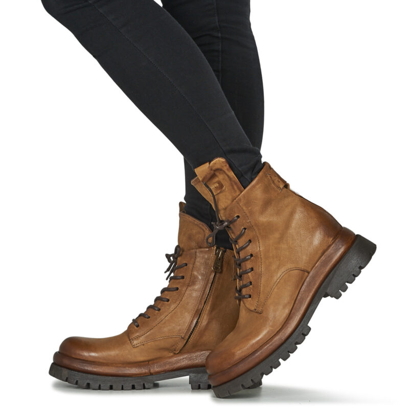 Airstep / A.S.98 DIBLA LACE Braun - Damen Stiefeletten - 8