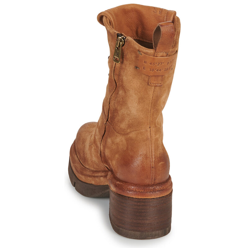 Airstep / A.S.98 EASY LACE Marrone - Stivaletti Donna - 5