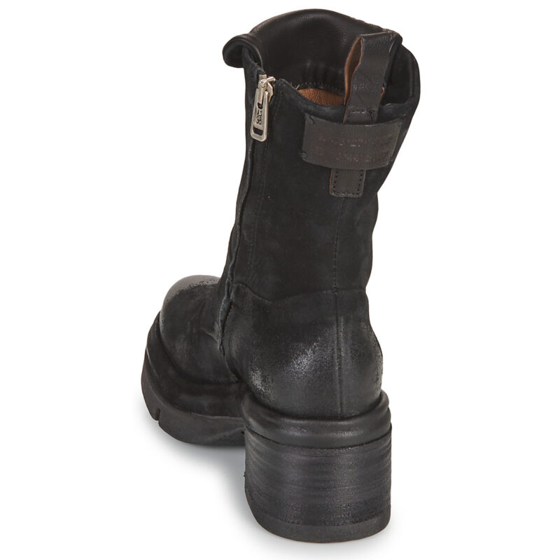 Airstep AS98 EASY LACE Schwarz - Damen-Ankle-Boots - 5