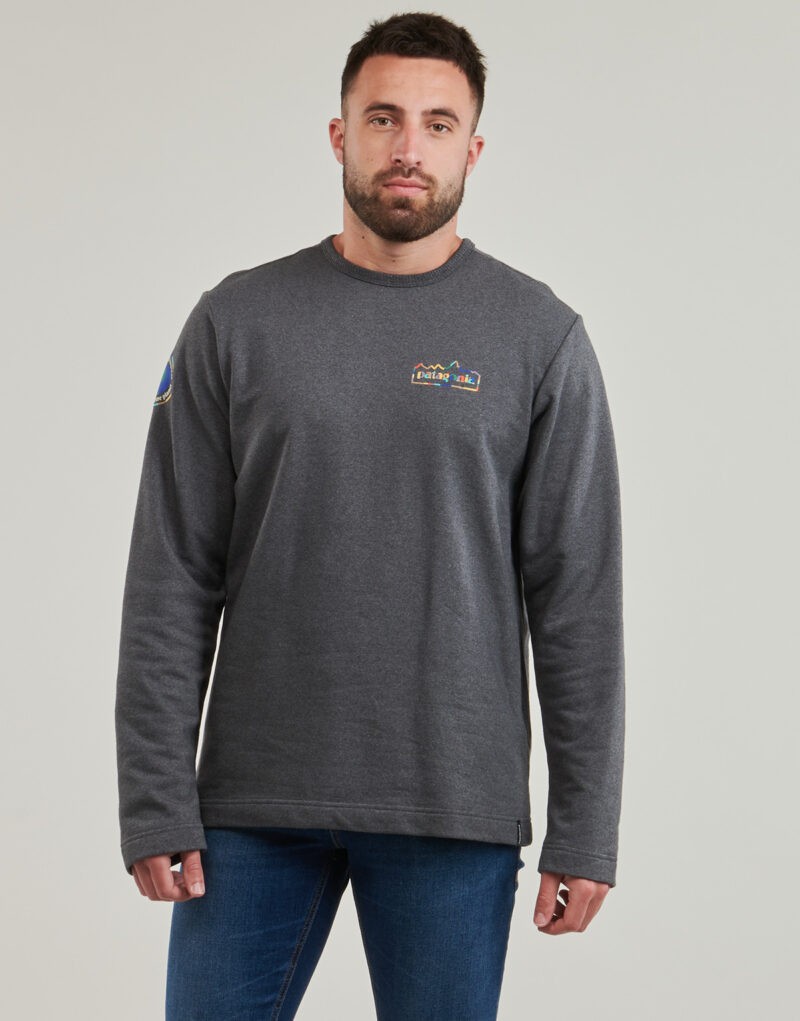 Felpe Patagonia Mens Light Weight Unity Fitz Wildrise Crew Marine Felpe Uomo - 2