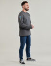 Felpe Patagonia Mens Light Weight Unity Fitz Wildrise Crew Marine Felpe Uomo - 3