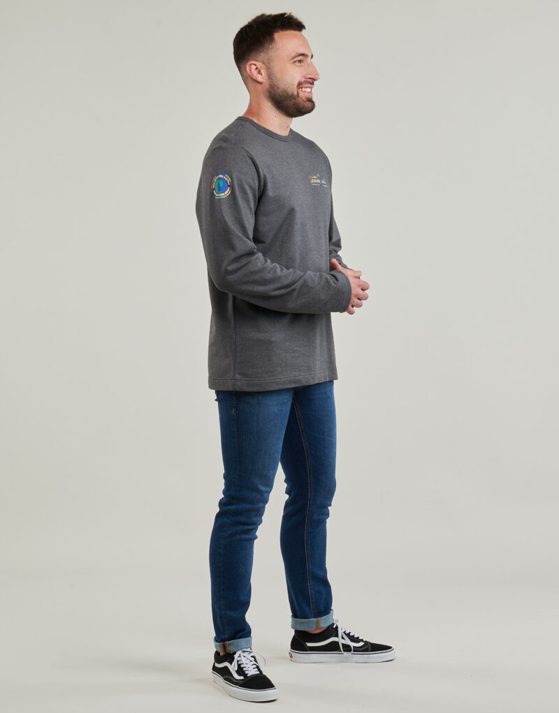 Felpe Patagonia Mens Light Weight Unity Fitz Wildrise Crew Marine Felpe Uomo - 3