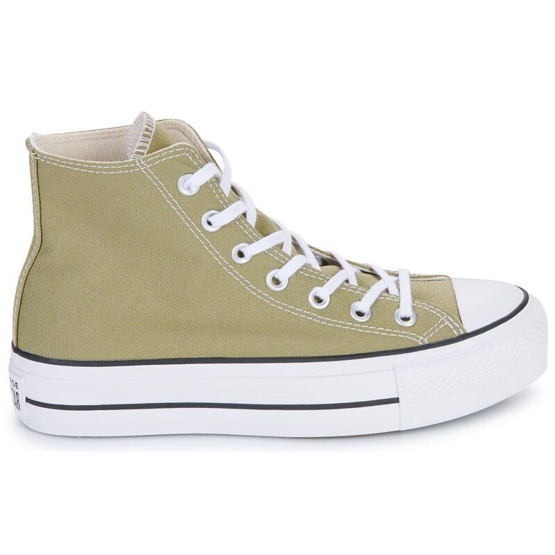 Converse  CHUCK TAYLOR ALL STAR LIFT  Verde -  Sneakers alte Donna - 2
