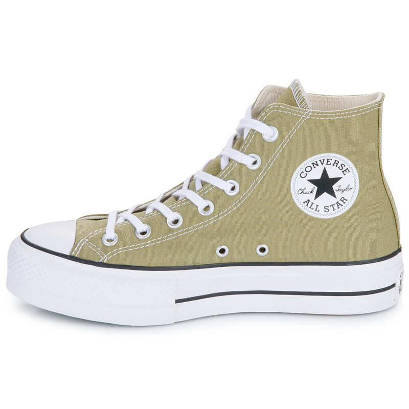 Converse  CHUCK TAYLOR ALL STAR LIFT  Verde -  Sneakers alte Donna - 4