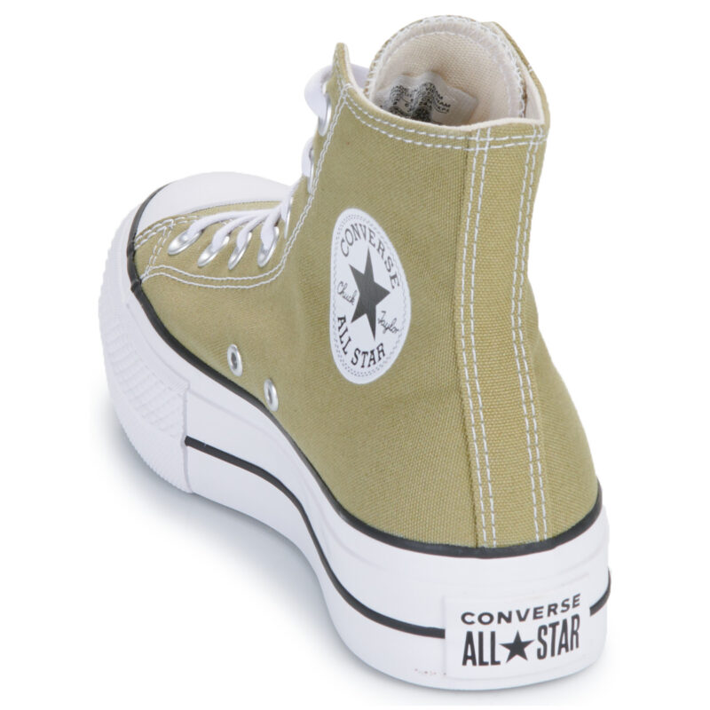 Converse  CHUCK TAYLOR ALL STAR LIFT  Verde -  Sneakers alte Donna - 5