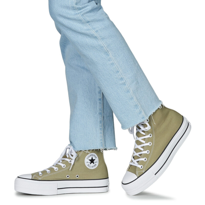 Converse  CHUCK TAYLOR ALL STAR LIFT  Verde -  Sneakers alte Donna - 8