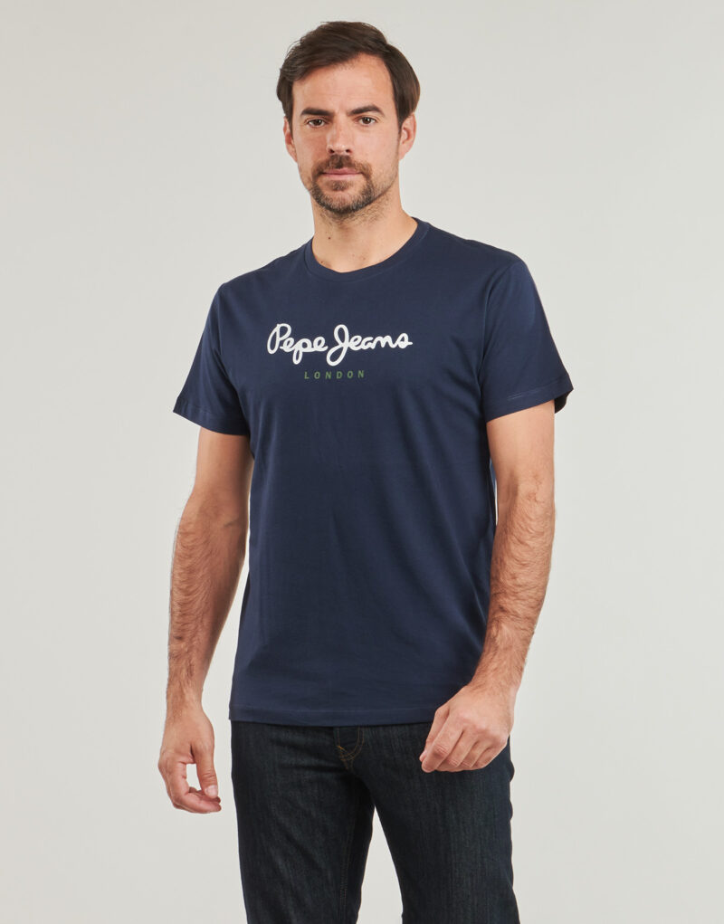 T-shirt Pepe jeans EGGO N Marine T-shirt maniche corte Uomo - 2