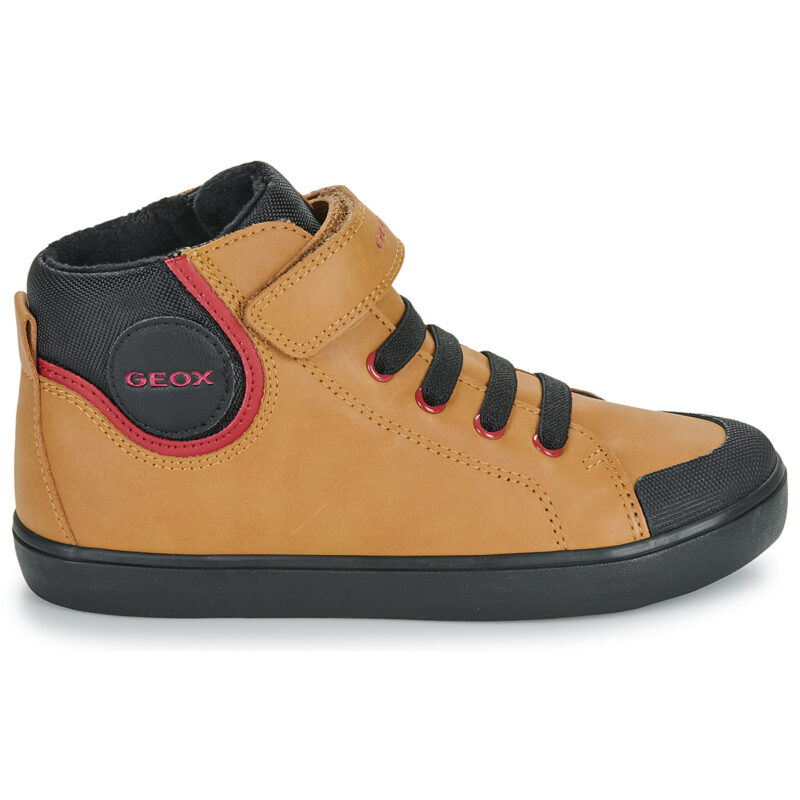 Geox J GISLI BOY Baskets Marron Enfant - 2