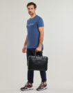 T-shirt Tommy Hilfiger LOGO TEE Blu T-shirt maniche corte Uomo - 3