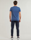 T-shirt Tommy Hilfiger LOGO TEE Blu T-shirt maniche corte Uomo - 4