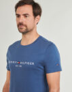 T-shirt Tommy Hilfiger LOGO TEE Blu T-shirt maniche corte Uomo - 5