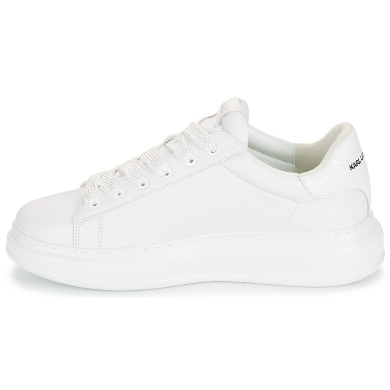 Karl Lagerfeld KAPRI MENS Python Tab RSG Lo Bianco Sneakers Uomo - 4