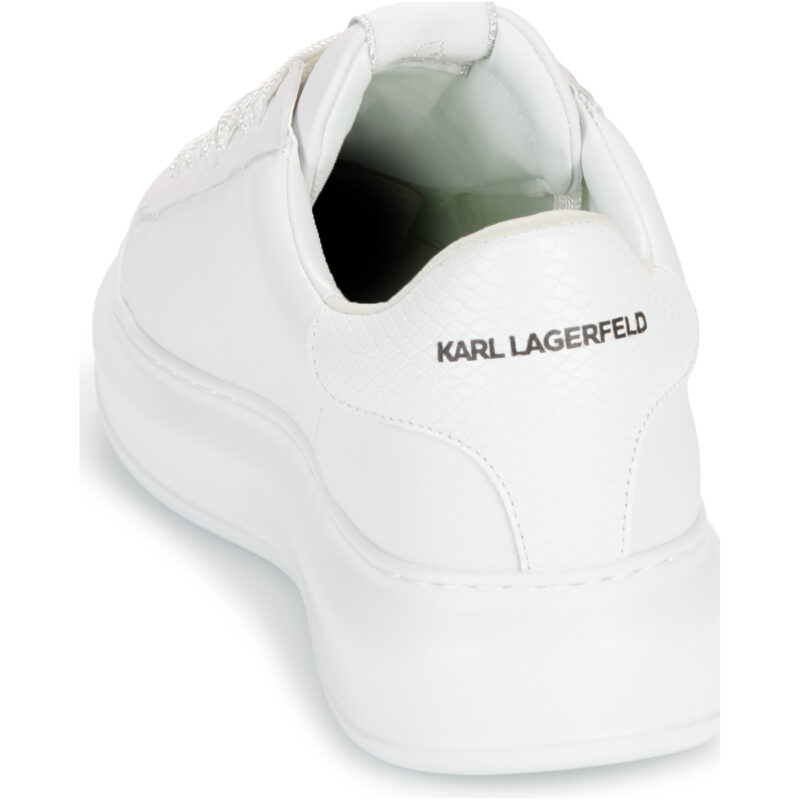 Karl Lagerfeld KAPRI MENS Python Tab RSG Lo Bianco Sneakers Uomo - 5