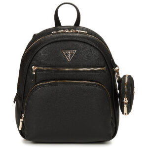 Donna Guess POWER PLAY TECH BACKPACK Nero Zaino Donna