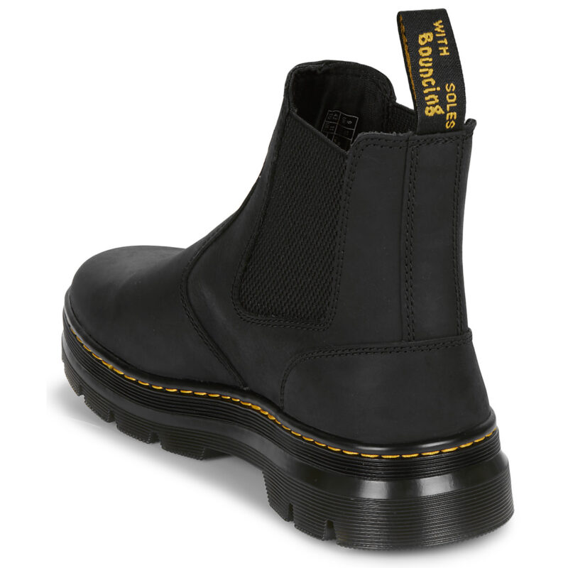 Dr. Martens EMBURY BLACK WYOMING Nero Stivaletti Uomo - 5