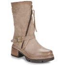 Airstep / AS98 TRAVERSA Beige Damen-Ankle-Boots - Gr&ouml;&szlig;e 1