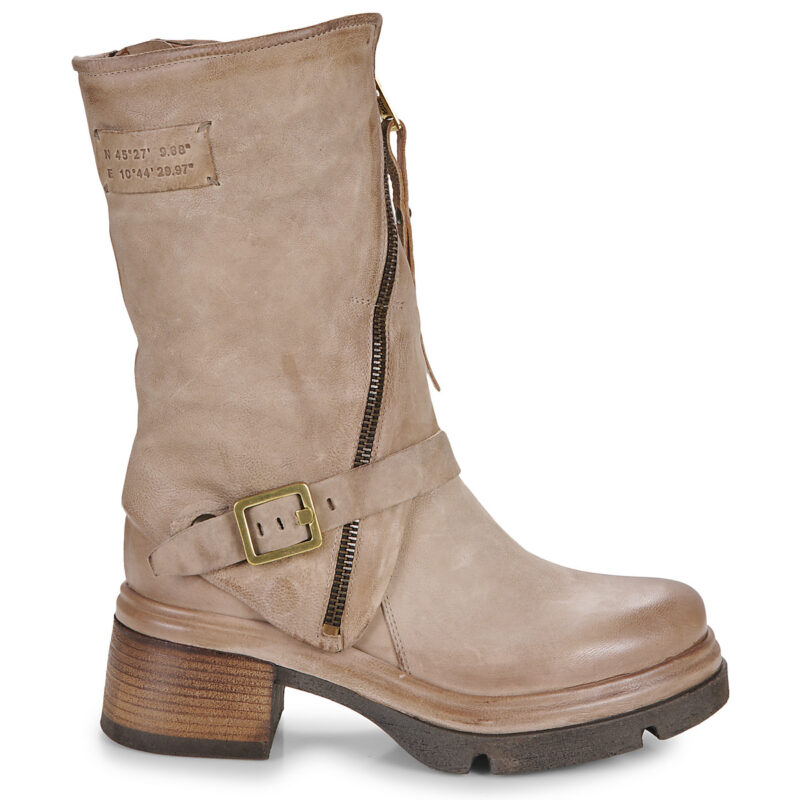 Airstep / AS98 TRAVERSA Beige Damen-Ankle-Boots - Gr&ouml;&szlig;e 2