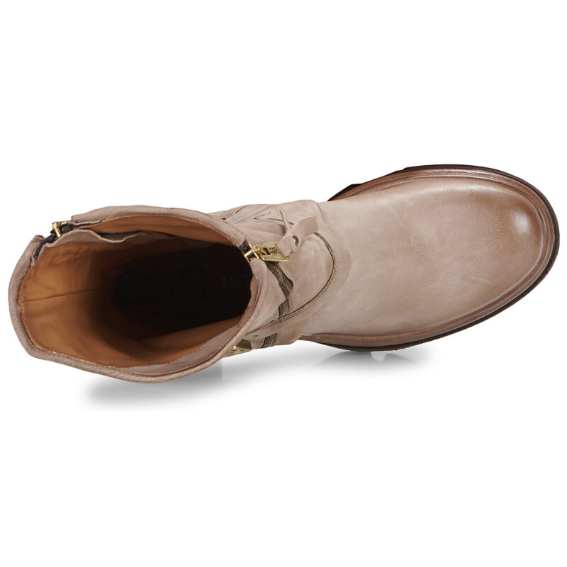 Airstep / AS98 TRAVERSA Beige Damen-Ankle-Boots - Gr&ouml;&szlig;e 6