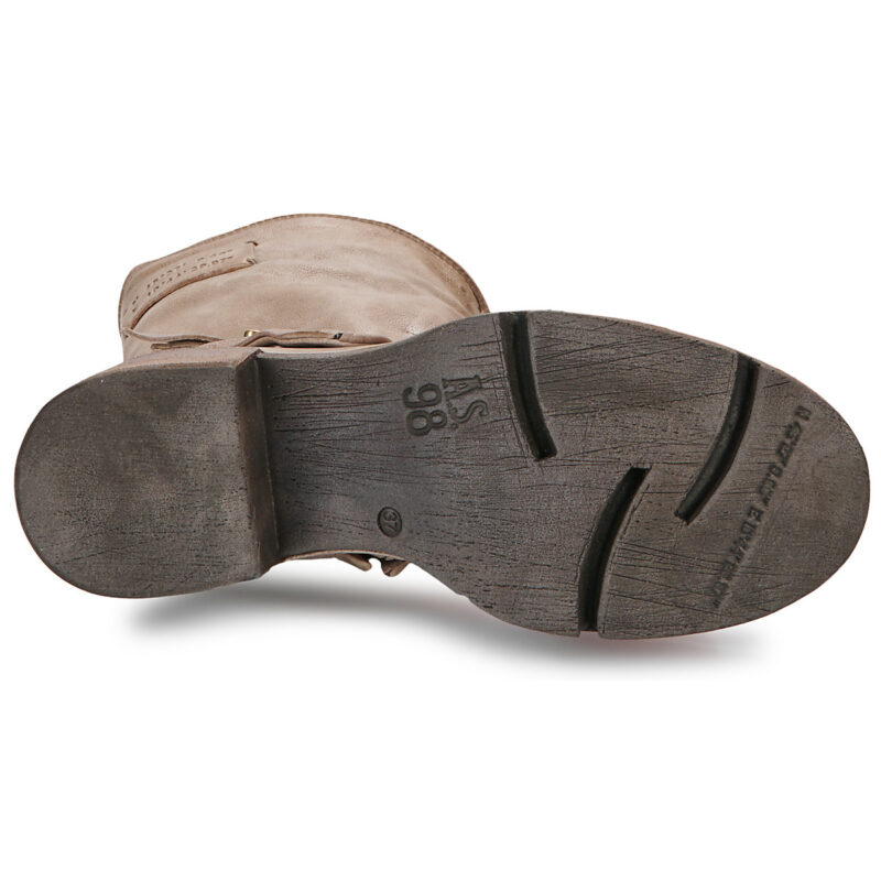 Airstep / AS98 TRAVERSA Beige Damen-Ankle-Boots - Gr&ouml;&szlig;e 7