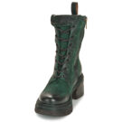 Airstep / AS98 A89214-101-6906 Gr&uuml;ne Damen-Ankle-Boots - Gr&ouml;&szlig;e 3