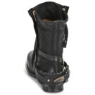 Airstep / AS98 A50238-101-6002 Schwarze Damen-Ankle-Boots - Gr&ouml;&szlig;e 5