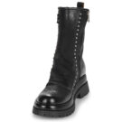Airstep / AS98 B51218-101-6002 Schwarze Damen-Ankle-Boots - Gr&ouml;&szlig;e 3