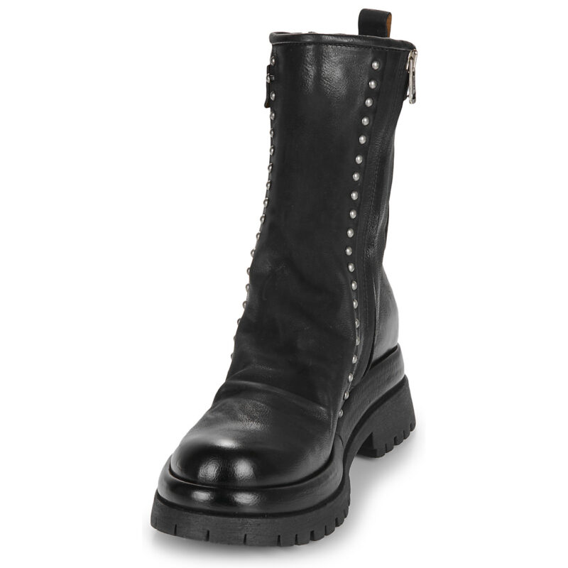 Airstep / AS98 B51218-101-6002 Schwarze Damen-Ankle-Boots - Gr&ouml;&szlig;e 3
