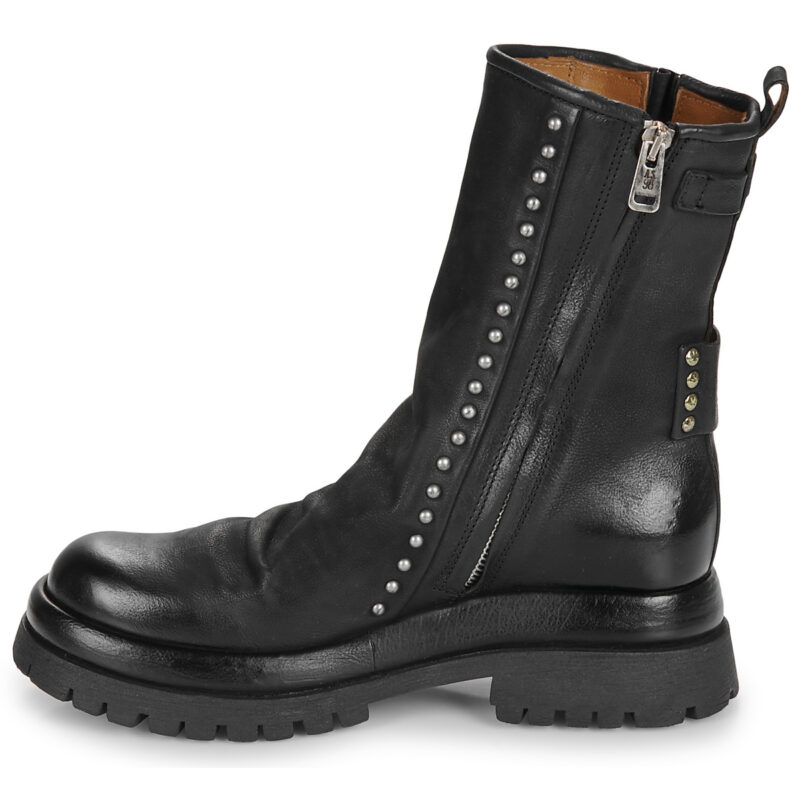 Airstep / AS98 B51218-101-6002 Schwarze Damen-Ankle-Boots - Gr&ouml;&szlig;e 4