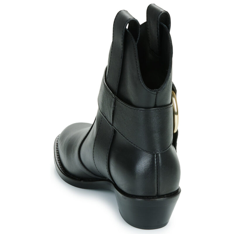 See by Chlo&eacute; NEW RING LINE Schwarz Damen Stiefeletten - 5