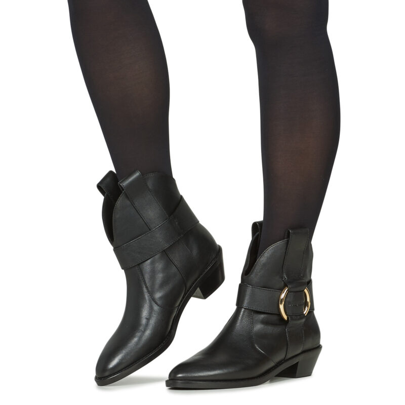 See by Chlo&eacute; NEW RING LINE Schwarz Damen Stiefeletten - 8