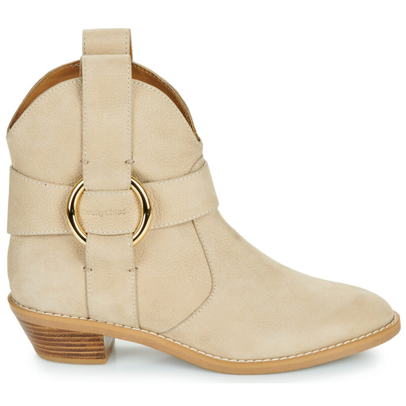 See by Chloé NEW RING LINE Beige Stivaletti Donna - 2