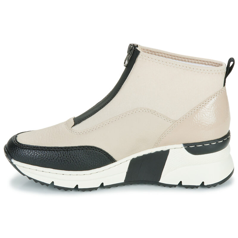 Rieker  LIVILIA  Beige -  Sneakers alte Donna - 4