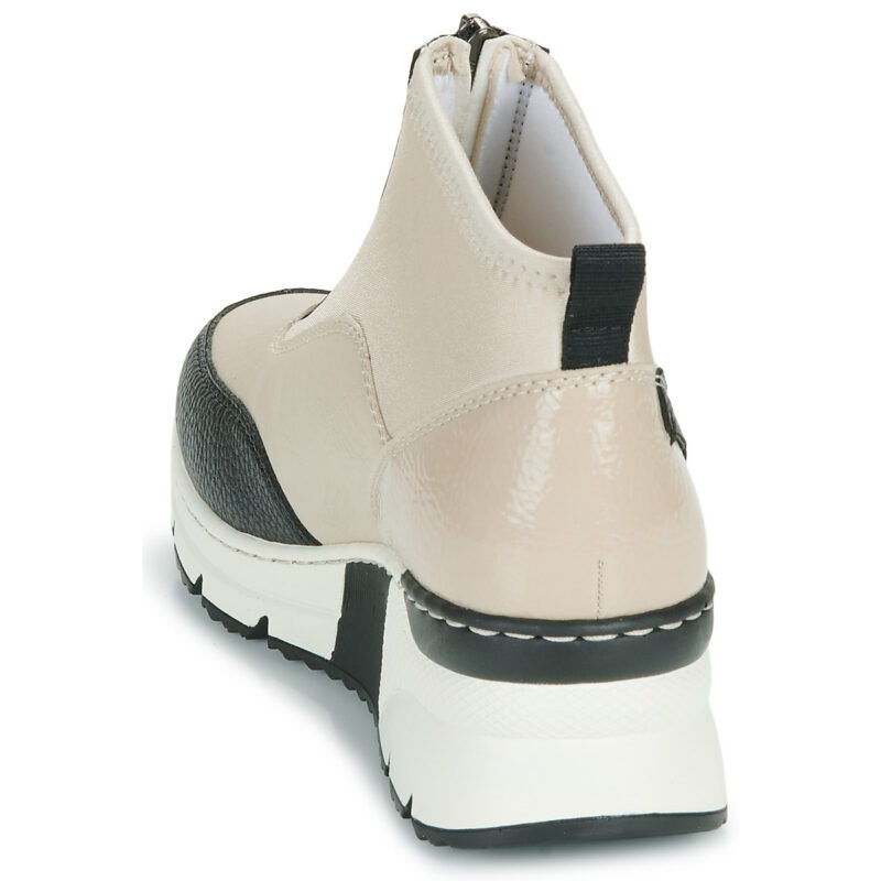 Rieker  LIVILIA  Beige -  Sneakers alte Donna - 5