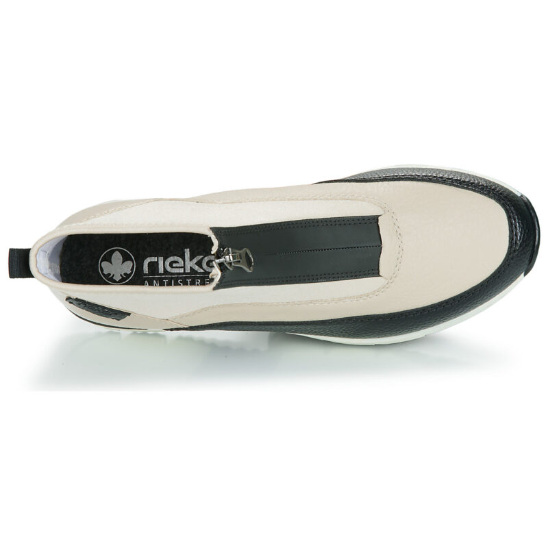 Rieker  LIVILIA  Beige -  Sneakers alte Donna - 6