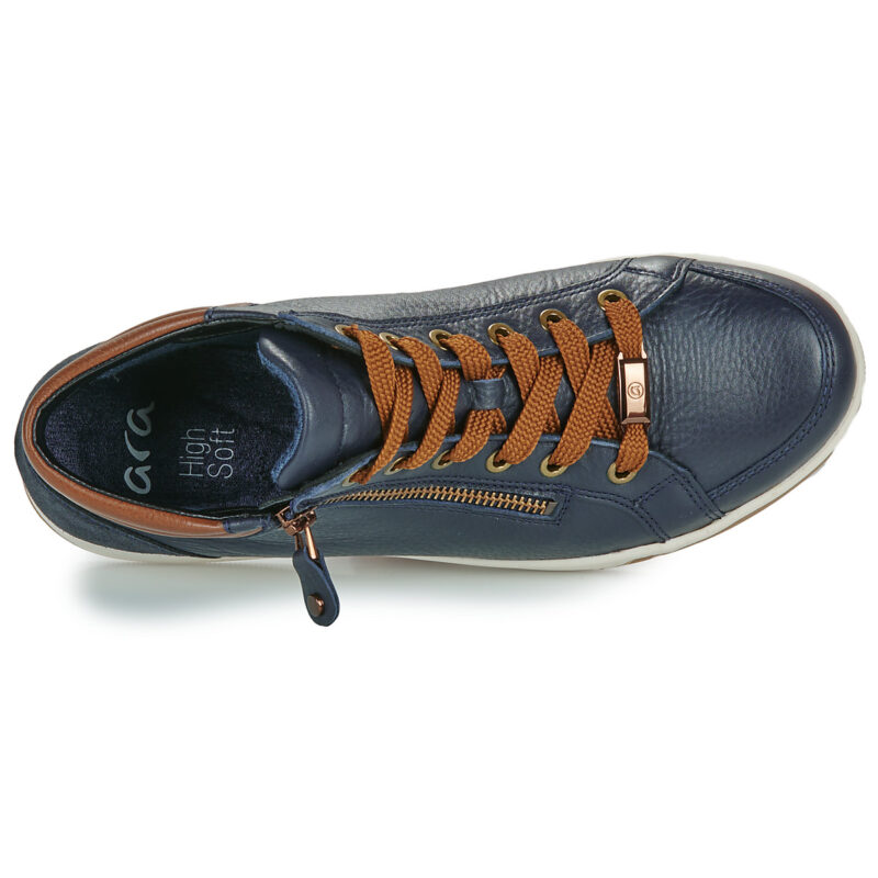 Ara OM ST HIGH SOFT Blu Sneakers alte Donna - 6
